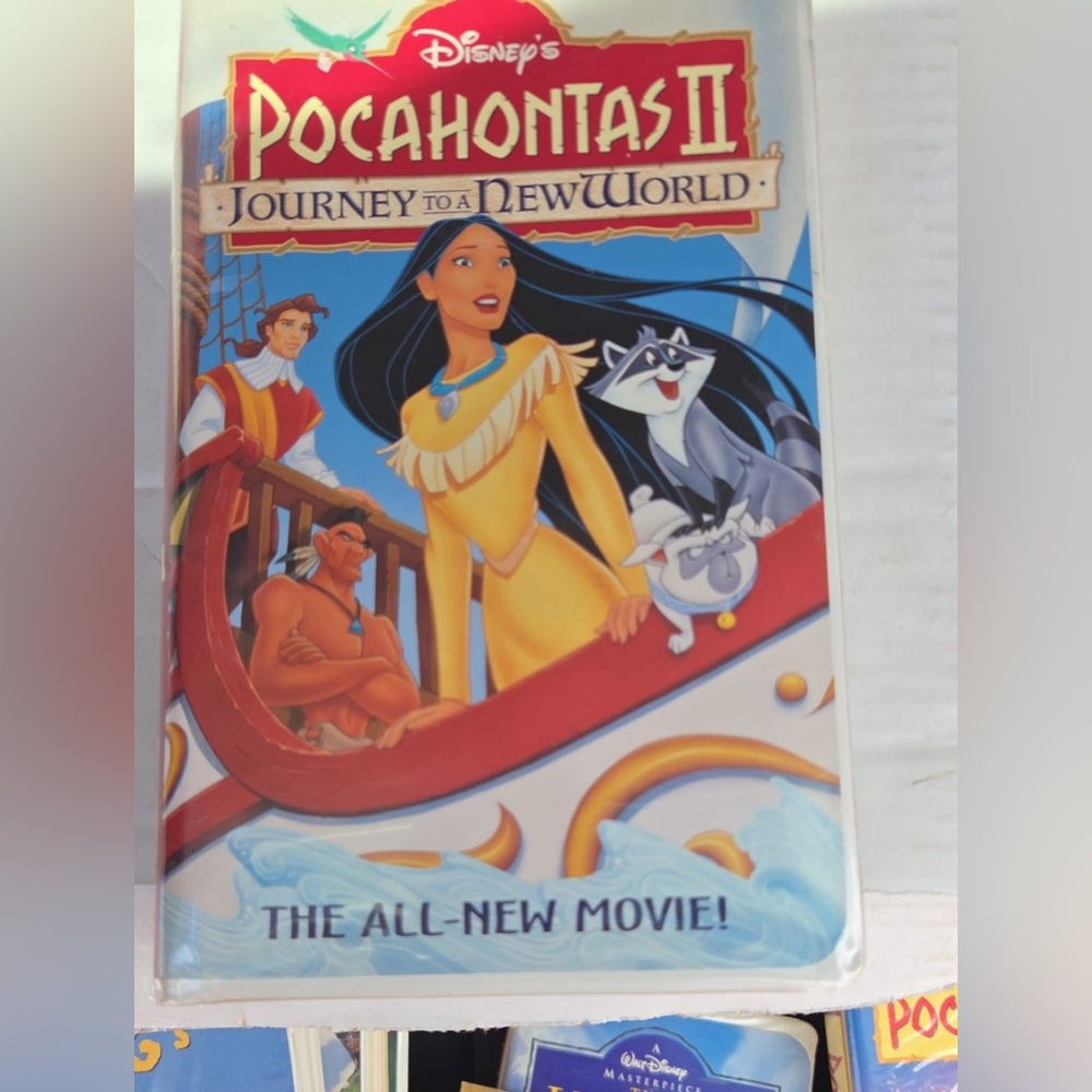 Disney Pocahontas II: Journey to a New World VHS - Collectible